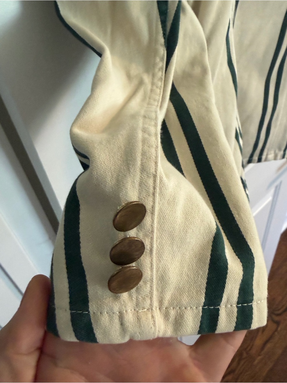 True vintage Polo Ralph Lauren, tennis blazer extra large 100% cotton made in US - Picture 7 of 10